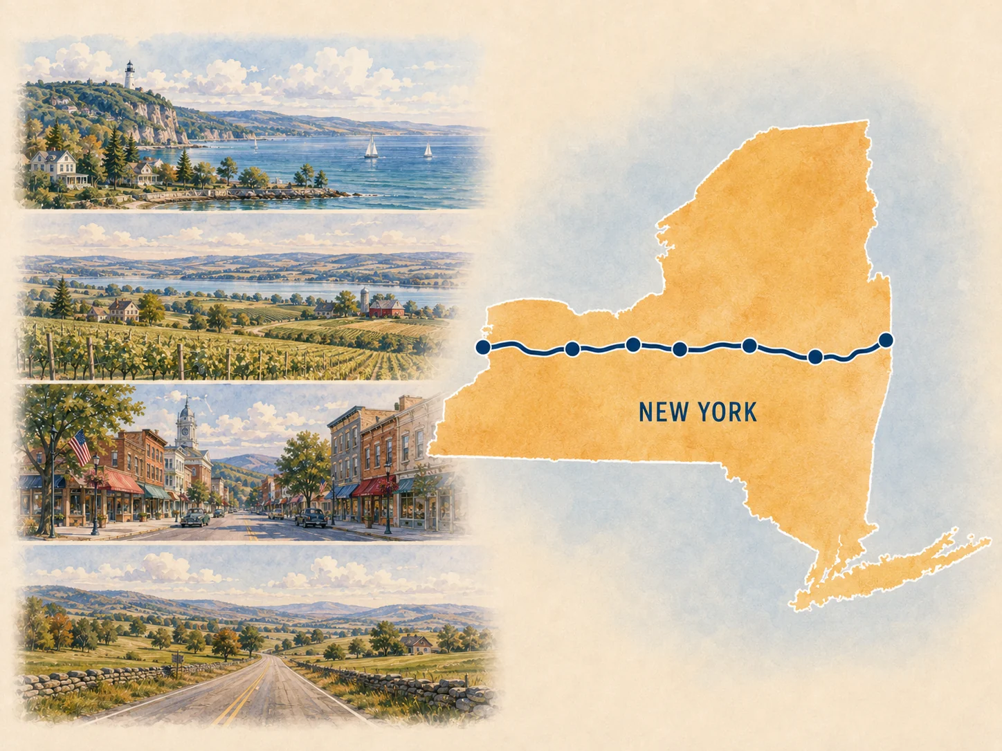 Route 20 New York gateway card image
