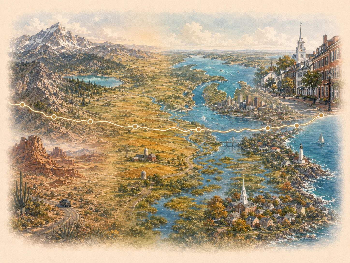 Route 20 whole-corridor overview card image